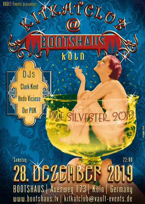 Partyplakat Dezember 2019