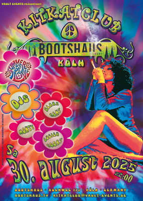 Partyplakat August 2025